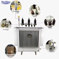 SinoShine Transformador de Distribución Trifásico de 10KV 11KV 50 KVA 100 KVA 200 KVA MV HV Sumergido en Aceite para Uso Inteligente