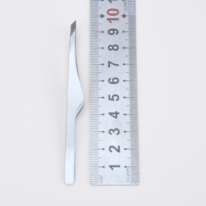 La plus nouvelle <span class=keywords><strong>pince</strong></span> à sourcils à poignée fine en acier inoxydable <span class=keywords><strong>pince</strong></span> à sourcils inclinée confortable pour la cueillette des cheveux - Product Image 2