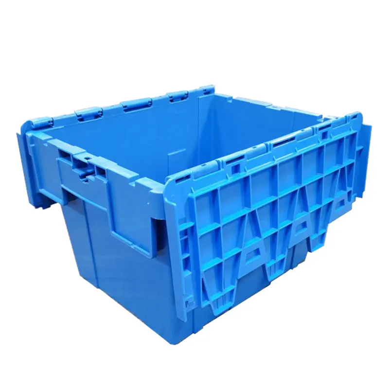 전문 제조업체 휴대용 접이식 플라스틱 상자 재활용 재료 UV 코팅 사용-화학 제품