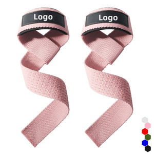 Оптовая продажа популярных пользовательских логотипов неопреновые прокладки Нескользящие подъемные ремни для тяжелой атлетики фитнес ремни для запястья обертывания ремни - Product Image 6