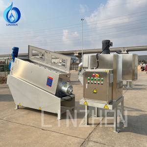 Новый 220 В из нержавеющей стали с винтовым прессом для обезвоживания осадка машина 1-летний фильтр-пресс оборудование для очистки воды - Product Image 1