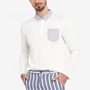 Wholesale Plain Golf Polo Shirt New Design Custom Mens Polo Shirt With Pocket For <span class=keywords><strong>Office</strong></span> Men - Product Image 3
