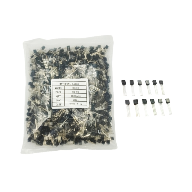 Triode Transistor S8050 S8550 SS8050 SS8550 S9012 S9013 S9014 S9015 S9018 2N5551 2N5401 2SA1015 2SC1815 TO-92 PNP NPN Diode