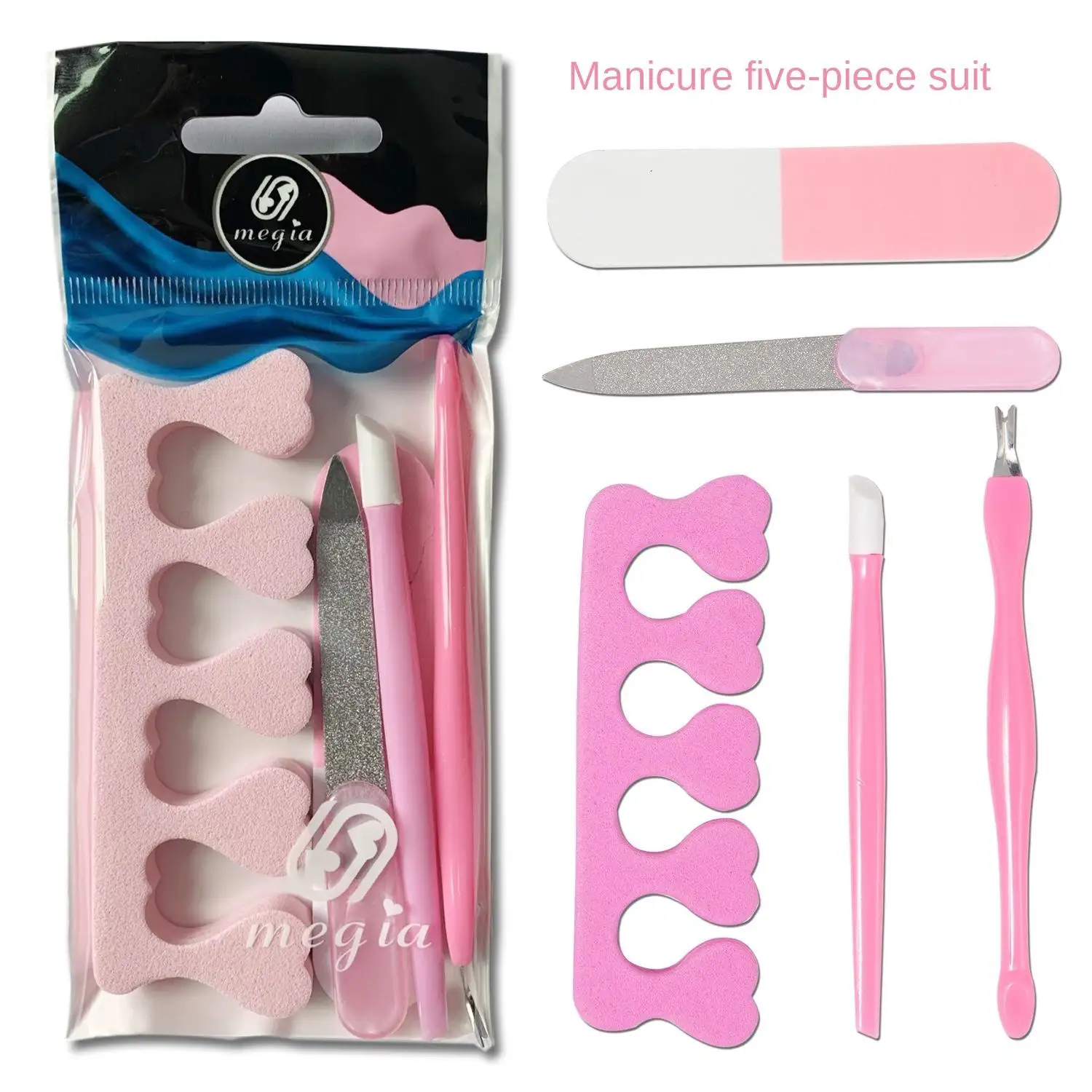 Coupe-ongles pour manucure professionnelle, limes à ongles, pour cuticules, coupe-ongles, pince à cuticules, Kit de soins pour les professionnels, 1 pièce