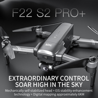 Drone Kamera F22 4K Profesional Laris Manis dengan GPS Positioning, Brushless, dan Lipat