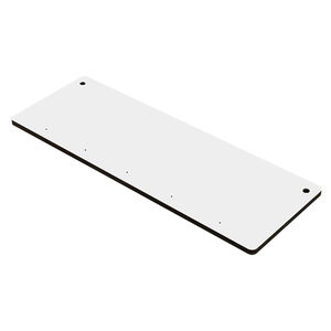 Portachiavi in MDF per Sublimazione Fai-da-Te, Bianco Personalizzabile, Regalo Personalizzato - Product Image 1