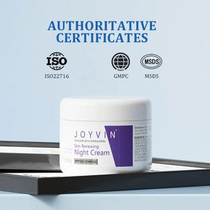 Vente en Gros de Peptides de Niacinamide Crème de Nuit Renouvelant la Peau Peptides Acide Hyaluronique Hydratant Réparateur pour le Visage - Product Image 3