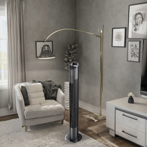 31-inch màu đen nhựa nước sương mù <span class=keywords><strong>Fan</strong></span> kỹ thuật số điều khiển từ xa cánh Pin nguồn điện cho hộ gia đình ngoài trời khách sạn sử dụng - Product Image 3