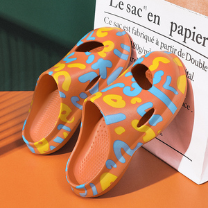 Claquettes d'été pour homme, à semelle épaisse, à bride unique, pour l'extérieur et la maison, type sabot et de plage - Product Image 5