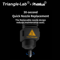 Trianglelab & Phaetus A1/A1 Mini conque M4 Hotend 0.2/0.4/0.6/0.8mm Afneembare Endcoat buse nouveau pour imprimante Bambu Lab A1/A1mini