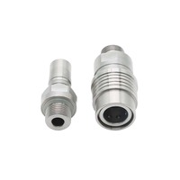 Conector Rápido de Líquido Refrigerante para Equipos Hidráulicos de Alto Rendimiento