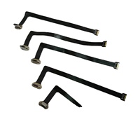 FFC Kabel Mikro USB FPV, Kabel FPC Pita Tipis Ramping Datar, Mikro USB 90 Derajat, Sinkronisasi Sudut dan Pengisian Daya