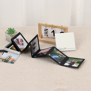 Álbum de <span class=keywords><strong>Fotos</strong></span> Plegable Tipo Acordeón de Papel <span class=keywords><strong>Polaroid</strong></span> con Logotipo Personalizado al por Mayor, <span class=keywords><strong>Caja</strong></span> para Recuerdos de Graduación, Cumpleaños, Bebés, Familia, Bodas - Product Image 2