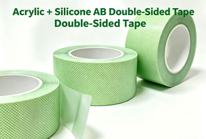 Ruban adhésif double face AB, silicone vers <span class=keywords><strong>film</strong></span> acrylique PET, transparent, haute température - Product Image 6
