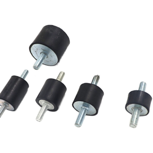 Base d'isolation antichoc industrielle <span class=keywords><strong>en</strong></span> caoutchouc NBR/EPDM de haute qualité, composants métalliques, dureté personnalisée 30-90 Shore, OEM - Product Image 5