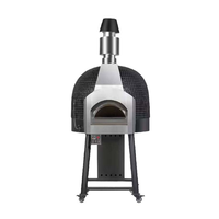 Four à pizza en argile réfractaire XY de 16 pouces, cuisson à haute température, qualité professionnelle, briques intégrées
