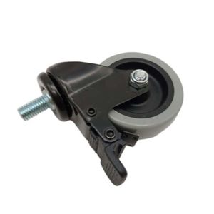 Cấu hình thấp STEM 3 inch công nghiệp bánh xoay Caster bánh xe ghế kim loại bánh xe - Product Image 3