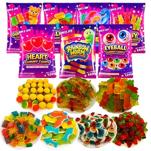 Toptan Özel Helal Jelibonlar Numune Paketi Meyve Şekilli Tatlı Ekşi Aromalı Toplu Çinli Üreticiler Jöleli Şekerleme - Product Image 1