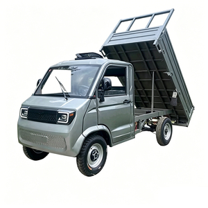 Mini camionnette électrique 2 portes, taille compacte, sièges en cuir, multifonction, E-Pickup pour hôtel-resort, logo personnalisé disponible - Product Image 2