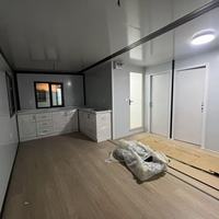 Maison conteneur modulaire préfabriquée extensible à double aile, norme australienne, 20 pieds et 40 pieds, pour cabane de vacances