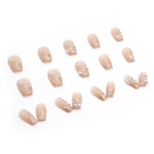 <span class=keywords><strong>Faux</strong></span> <span class=keywords><strong>ongles</strong></span> de luxe personnalisés réutilisables, courts ou longs, en acrylique à presser, avec <span class=keywords><strong>colle</strong></span> pour femme - Product Image 5