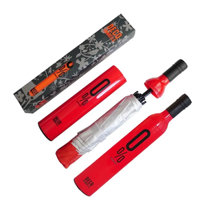 Proveedor chino ofrece <span class=keywords><strong>paraguas</strong></span> de botella de vino portátil 8K barato de 21 pulgadas para adultos Control manual - Product Image 6