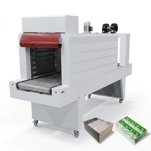 Système d'emballage automatique personnalisé en usine avec machine de rétraction de film et tunnel de thermosoudage - Product Image 1