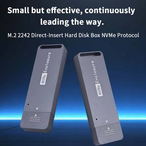 กล่องใส่ฮาร์ดดิสก์ <span class=keywords><strong>M</strong></span>.2 tishric <span class=keywords><strong>M</strong></span>.2 SSD NVMe ใส่ฮาร์ดดิสก์ USB3.1ใส่โดยตรงกล่องภายนอกรองรับ2242 SSD สำหรับแล็ปท็อปพีซี - Product Image 3
