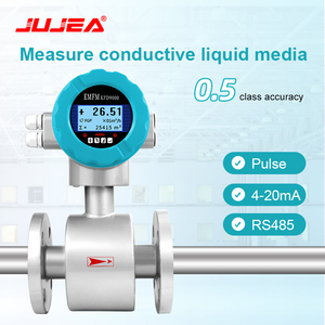 挿入磁気水流量計導電性液体牛乳下水挿入電磁流量計 - Product Image 5