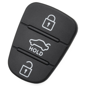 Nhanh Chóng Vận Chuyển 3 Nút Silicone <span class=keywords><strong>Key</strong></span> Pad Xe Từ Xa Thay Thế Chính Nút Cho H-Yundai Thân Cây Giữ <span class=keywords><strong>Key</strong></span> Pad - Product Image 5