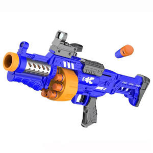16 fléchettes EVA sûres pour enfants, jeu de tir intérieur/extérieur, modèle de pistolet à balles en mousse souple, cadeau pour garçons, jouet pour enfants - Product Image 1