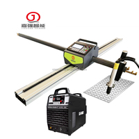 Máquina de corte por Plasma CNC portátil de 1300mm X 1300mm, cortador de código USB G, capacidad de anidación efectiva de 1,3 metros, Motor de rodamiento de corte