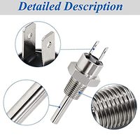 WGRTSE Pengganti untuk Sensor Suhu Termistor Pentair 42001-0053S untuk Pemanas Sta-Rite, MasterTemp, Max-E-Therm