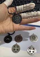 Anpassbarer LOGO UV-Druck 30mm Runder Luxus Mode-Trend Metall-Schlüsselanhänger als Geschenk