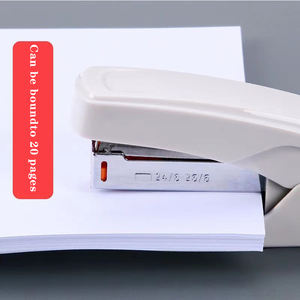 Grapadora manual <span class=keywords><strong>de</strong></span> ahorro <span class=keywords><strong>de</strong></span> trabajo para estudiantes, 2 tipos <span class=keywords><strong>de</strong></span> prensa Manual <span class=keywords><strong>de</strong></span> construcción <span class=keywords><strong>de</strong></span> Metal <span class=keywords><strong>de</strong></span> Color sólido estándar - Product Image 4