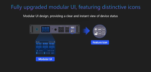 6 kênh 4K Led hiển thị điều khiển vp2060 huidu hệ thống <span class=keywords><strong>video</strong></span> Bộ vi xử lý HD-VP2060 với 20 RJ45 cổng - Product Image 6