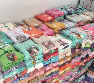 [Mistura de roupas] Vestidos casuais femininos, camisetas, embalagens mistas, roupas de estoque para entrega aleatória, estoque de roupas de venda bem