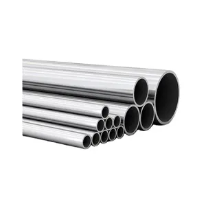 Tubo redondo de alumínio para fabricação, bom preço, 500 mm 6061 0.25 mm de espessura