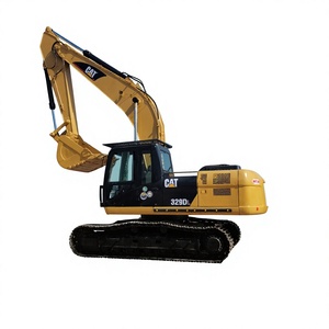 Excavatrice 329DL 2020 de 29 tonnes avec godet de creusement, moteur Cummins, pompe hydraulique et marteau brise-roche - Product Image 1