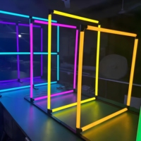 Superbe éclairage de tunnel LED 3D DMX IP65 pour événements, nouveau projecteur pour club, tube lumineux LED pour DJ, idéal pour les mariages et les fêtes