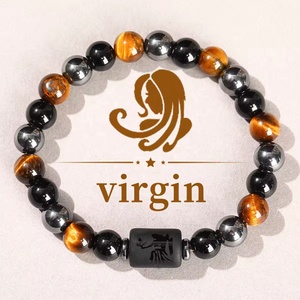 Bracelet JD GEMS Populaire des Douze Constellations du Zodiaque en Pierres Naturelles, Meilleure Vente, Bracelet en Perles Fines - Product Image 3