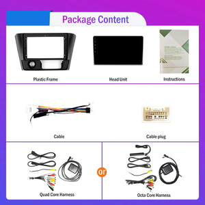 Cho Mitsubishi Lancer khung 9 inch QLED màn hình headunit thiết bị đôi 2 DIN Car Stereo GPS navigation Android xe đài phát thanh - Product Image 5