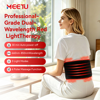 Ceintures LED à micro-courant, nouveau design, thérapie par lumière rouge 850nm 660nm, appareil de thérapie par lumière infrarouge proche, ceintures LED