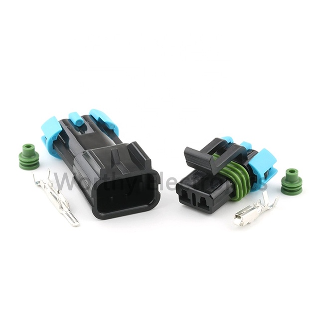 Electronic component 15300002 15300027 waterproof plug auto connector DJ7025W-2.8-11/21 wiring harness factory