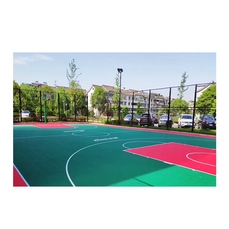 5/8 Zoll Thick Court Floor ing Bauen Sie den ultimativen Raum für Basketball-Tennis