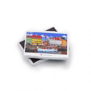 Aimant de réfrigérateur personnalisé sur mesure fabriqué en usine ODM avec aimant de réfrigérateur en résine 3D souvenir - Product Image 2