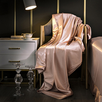 Drap de lit en soie de haute qualité, taille personnalisée 16MM/19MM/22MM, couleur unie 100% mûre | Housse de couette