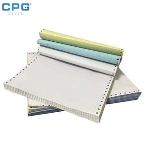 Papel NCR para pedidos al por mayor, hojas de forma continua para computadora, papel NCR multiparte para centros de procesamiento de datos - Product Image 1