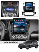 Radio para Auto MEKEDE 8+128G con Pantalla Táctil para Subaru Forester Impreza 2015-2017, GPS, Bluetooth, Audio para Auto, Electrónica para Auto
