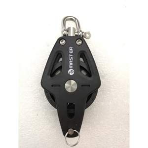 Single Wheel/Ring Buckle 50mm Diameter 10mm Wire Bearing <b>Pulley</b> BP-0502F Marine Hardware Accessory for Sailboats - Product Image 1